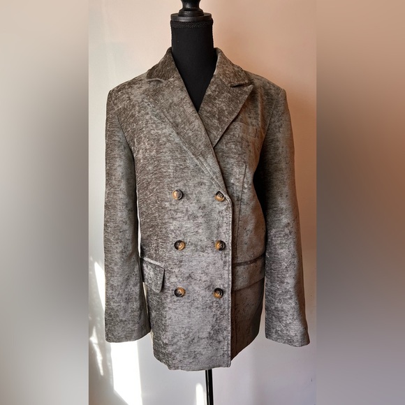 Commense Retro Velvet Blazer - Picture 4 of 8